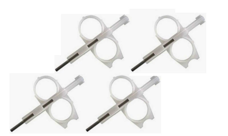 BUILT TO LAST! 4 Pack Hunter PGP Rotor Adjustment Tool - PGP Sprinkler Keys/Rotor Tool/PGP Adjustment Tool  Hunter Irrigation Sprinkler Key Adjustment Wrench Fits: PGP  PGJ  I20  I25  I40 Heads + LED Keychain - Image 2
